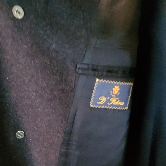 D Fabrio full length cashmere BLACK - Picture 11 of 15